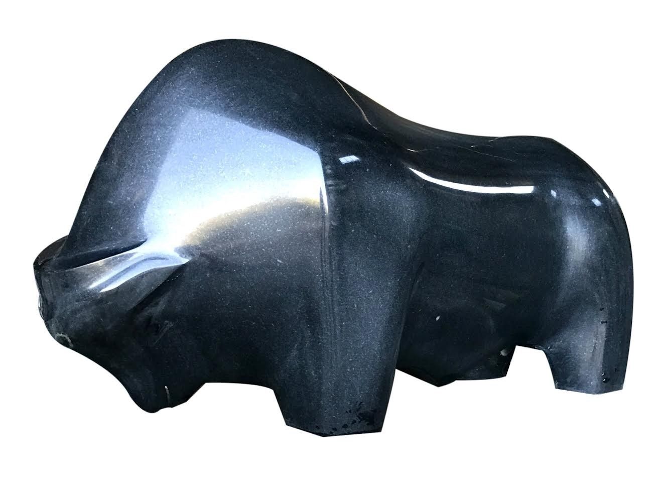 The Bull — Stone, 58 × 25 × 22 cm, 2021